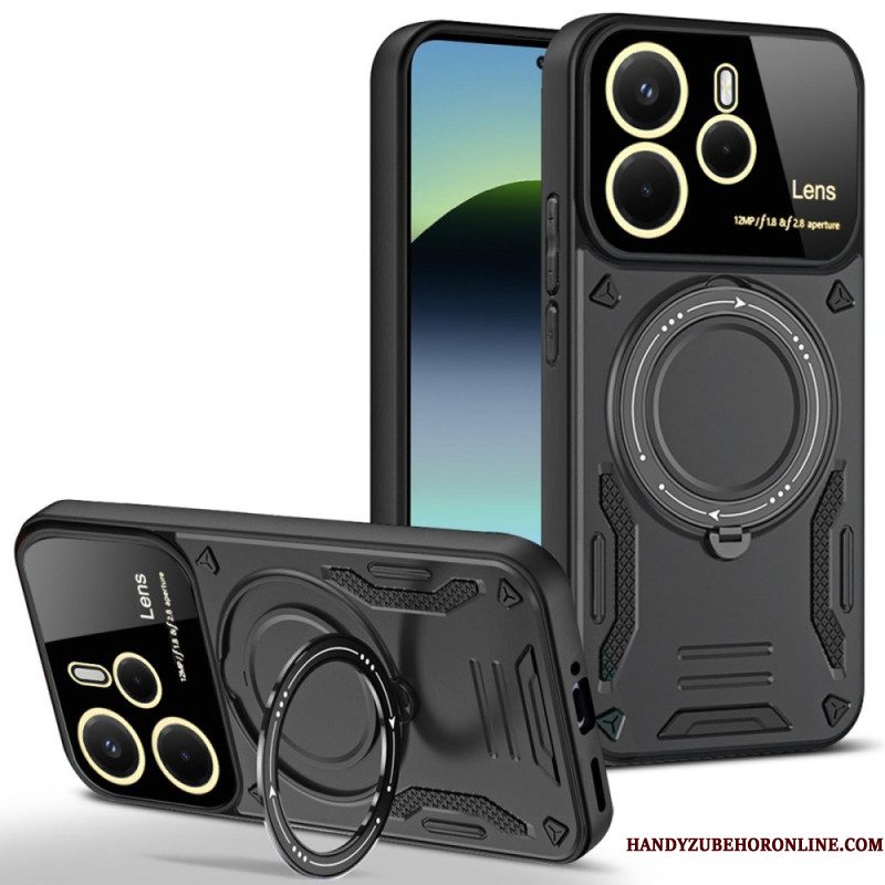 Hoesje Xiaomi Redmi Note 14 4g Magnetisch Draaibaar Standaard