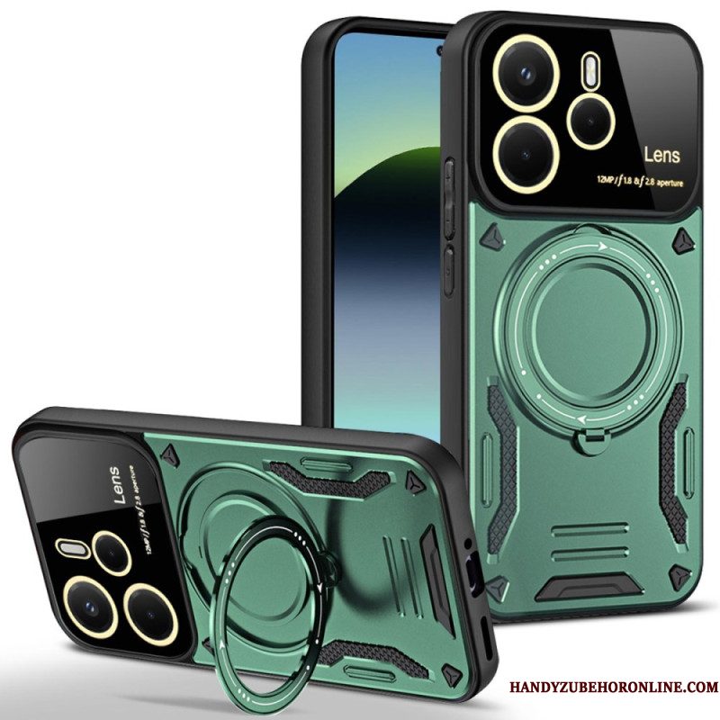 Hoesje Xiaomi Redmi Note 14 4g Magnetisch Draaibaar Standaard