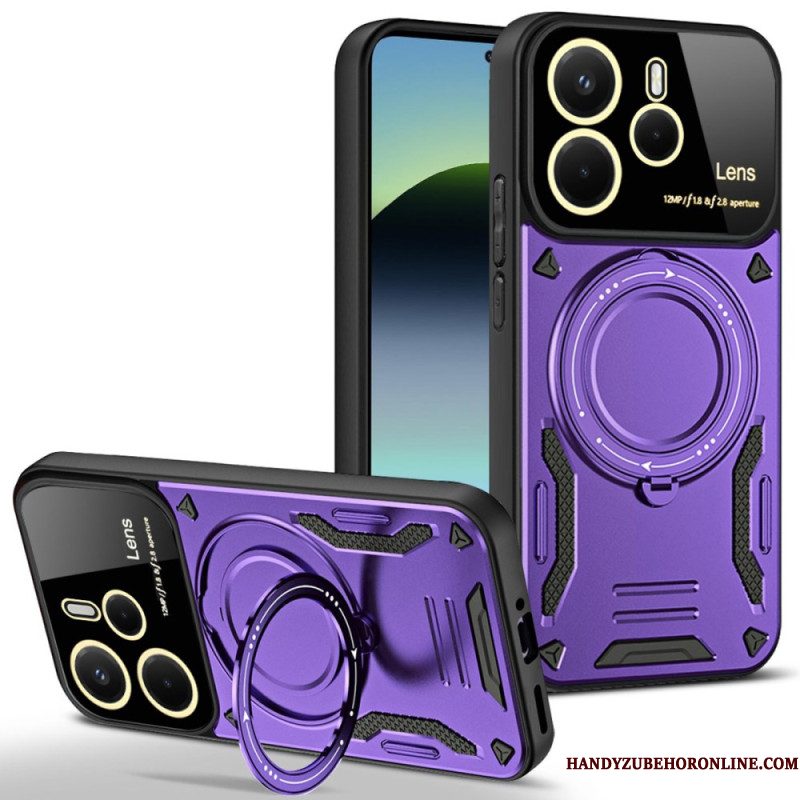Hoesje Xiaomi Redmi Note 14 4g Magnetisch Draaibaar Standaard