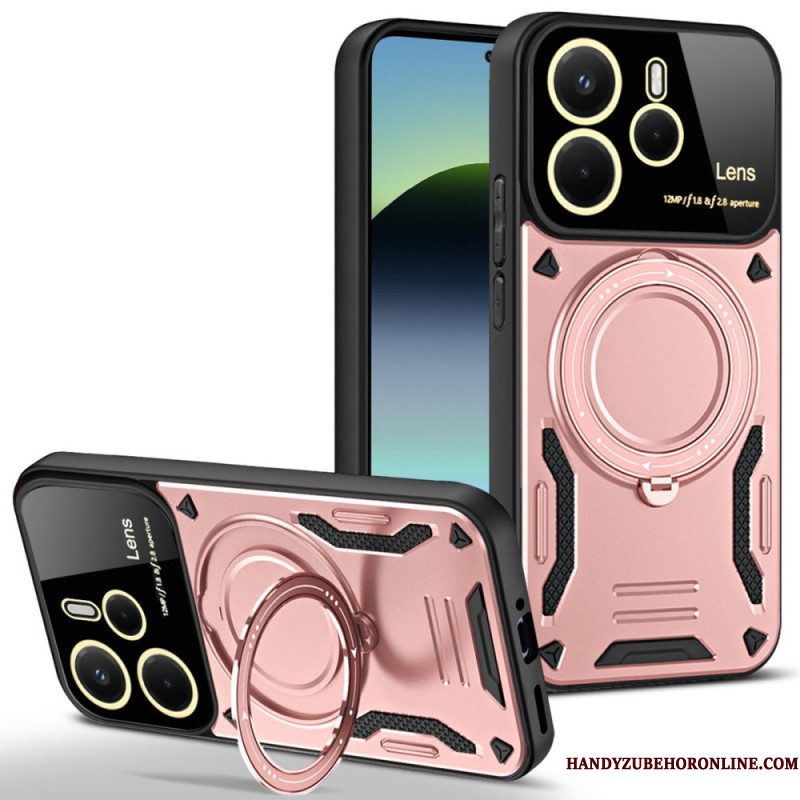 Hoesje Xiaomi Redmi Note 14 4g Magnetisch Draaibaar Standaard