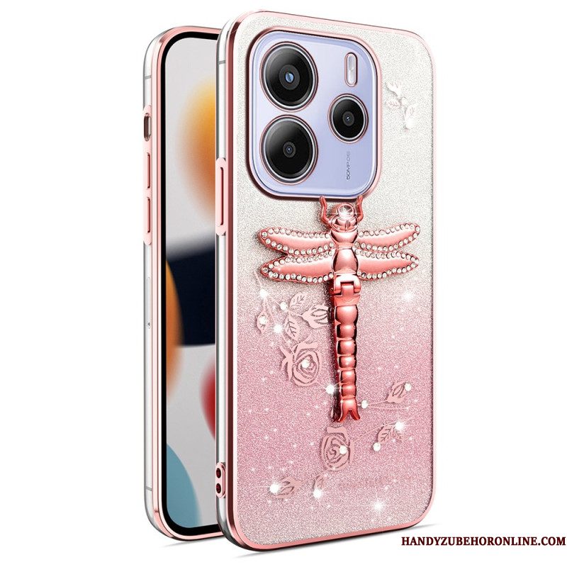 Hoesje Xiaomi Redmi Note 14 4g Vlinderstandaard