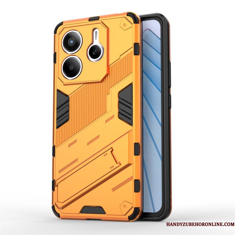 Hoesje Xiaomi Redmi Note 14 5g Afneembare Handsfree Standaard Met Twee Standen Bescherming Hoesje