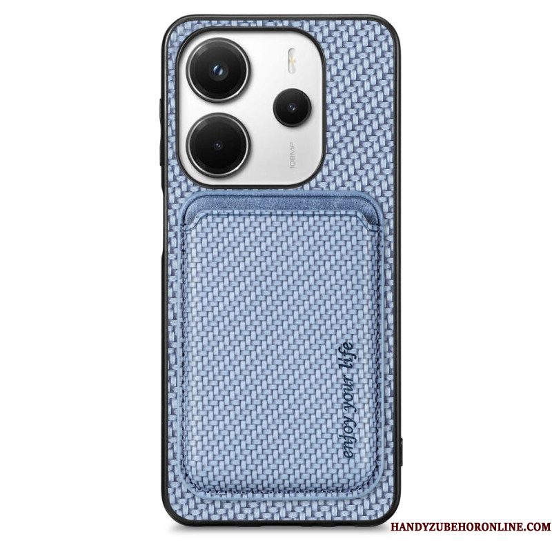 Hoesje Xiaomi Redmi Note 14 5g Afneembare Magnetische Kaarthouder