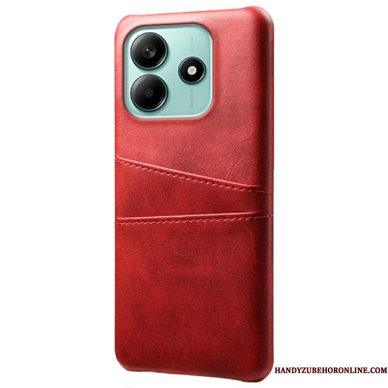 Hoesje Xiaomi Redmi Note 14 5g Kaarthouder Met Lederlook