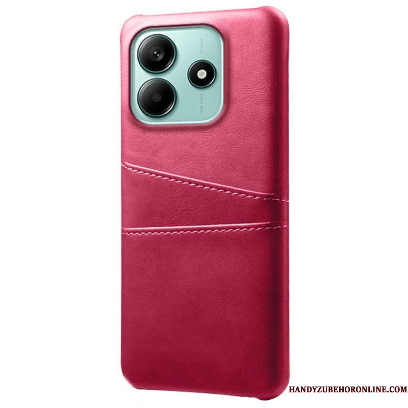 Hoesje Xiaomi Redmi Note 14 5g Kaarthouder Met Lederlook