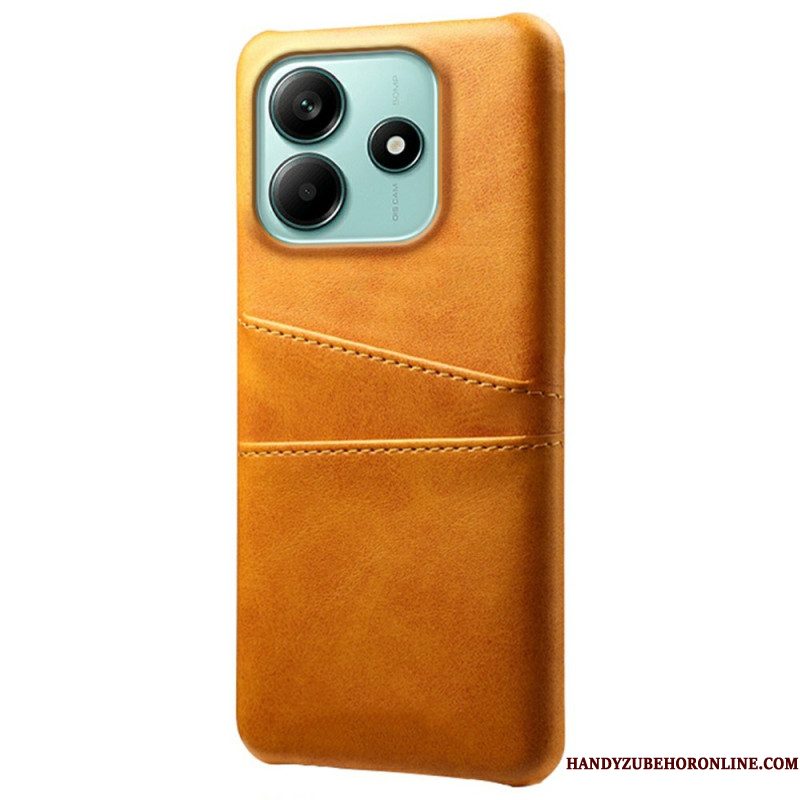 Hoesje Xiaomi Redmi Note 14 5g Kaarthouder Met Lederlook