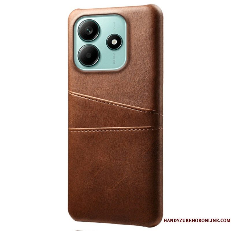 Hoesje Xiaomi Redmi Note 14 5g Kaarthouder Met Lederlook