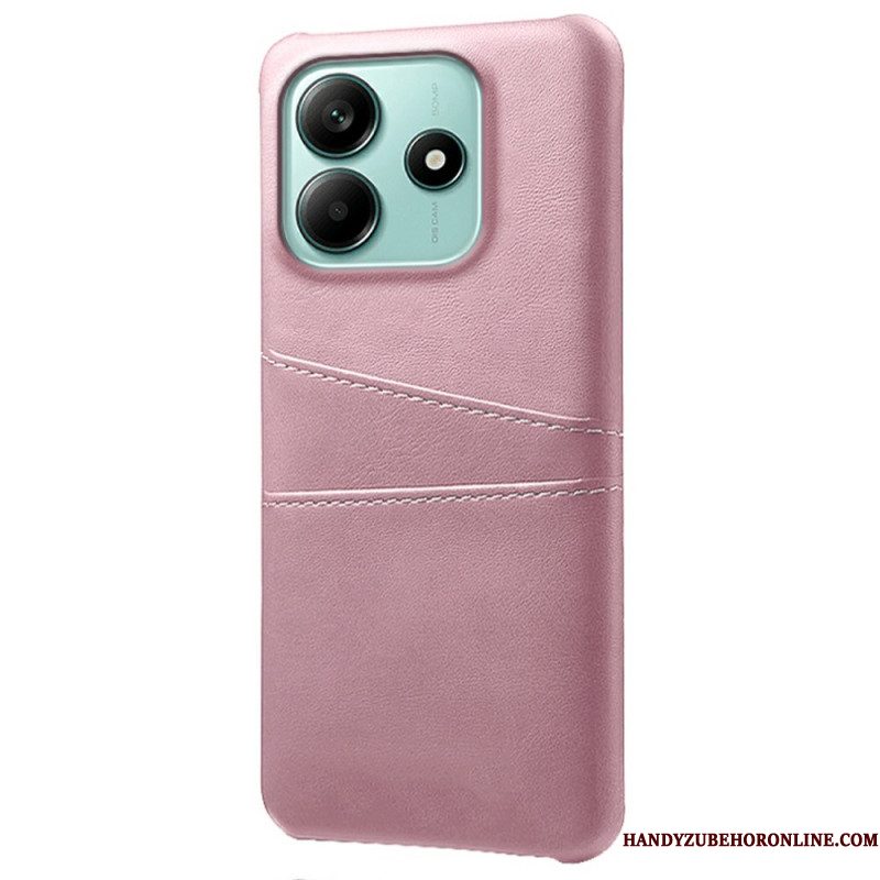 Hoesje Xiaomi Redmi Note 14 5g Kaarthouder Met Lederlook