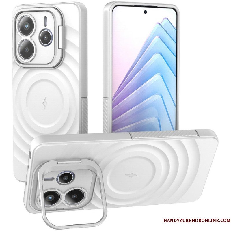 Hoesje Xiaomi Redmi Note 14 5g Magsafe-compatibel Met Golvend Ontwerp