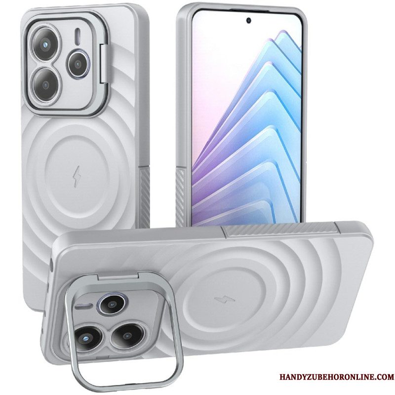 Hoesje Xiaomi Redmi Note 14 5g Magsafe-compatibel Met Golvend Ontwerp