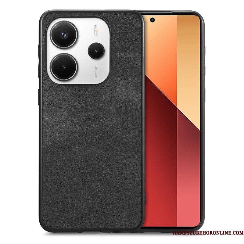 Hoesje Xiaomi Redmi Note 14 5g Suède-effect