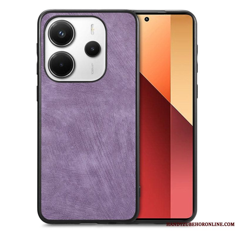 Hoesje Xiaomi Redmi Note 14 5g Suède-effect