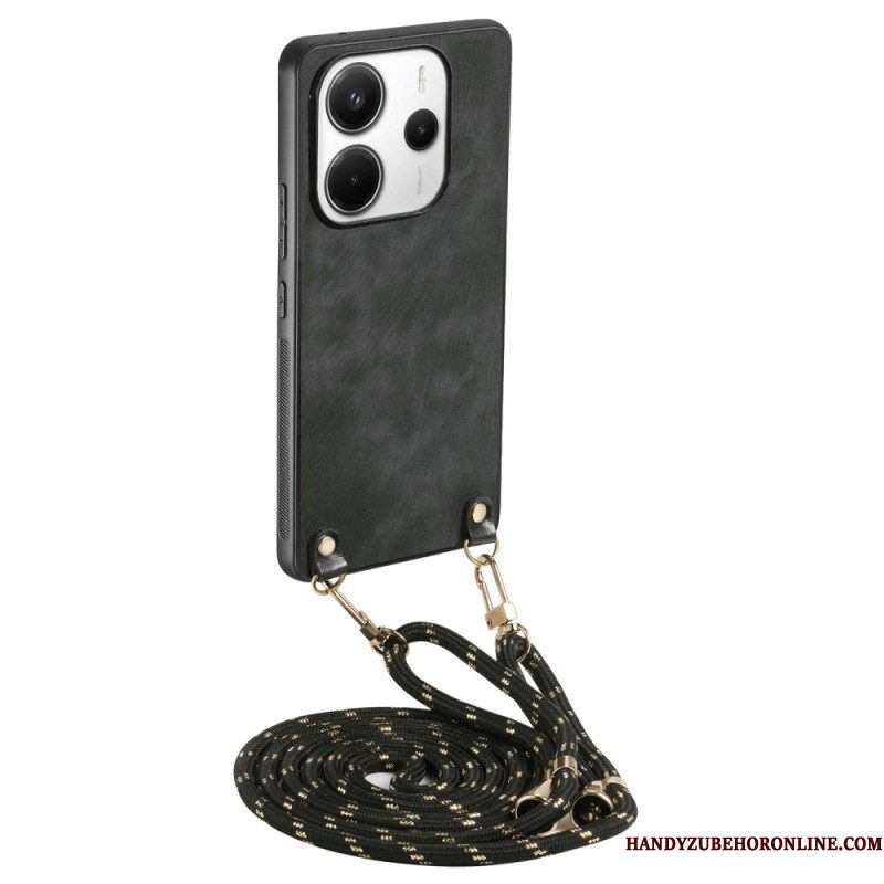 Hoesje Xiaomi Redmi Note 14 5g Suède-effect Bescherming Hoesje