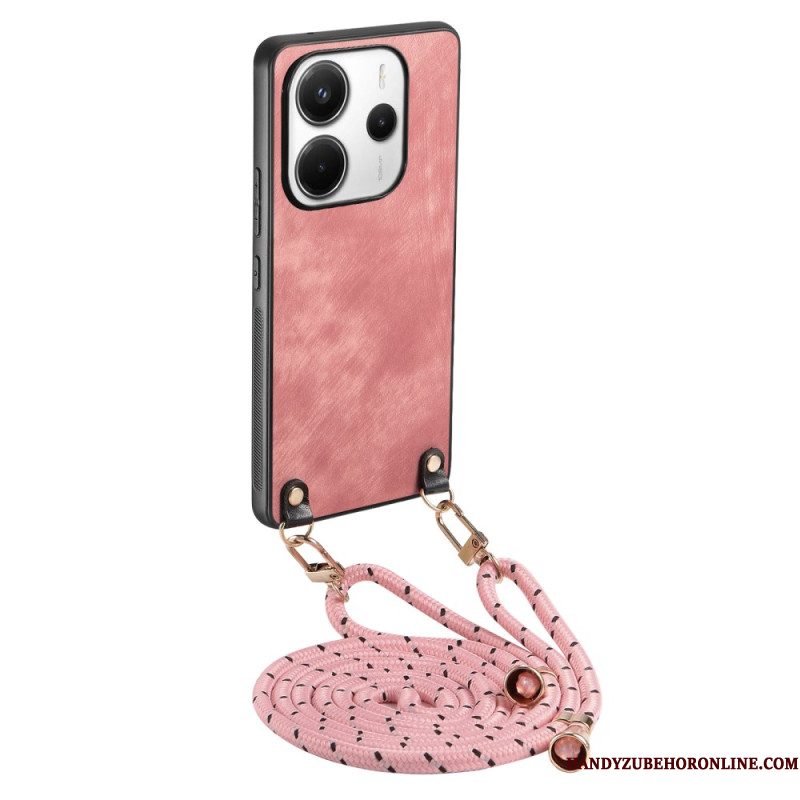 Hoesje Xiaomi Redmi Note 14 5g Suède-effect Bescherming Hoesje