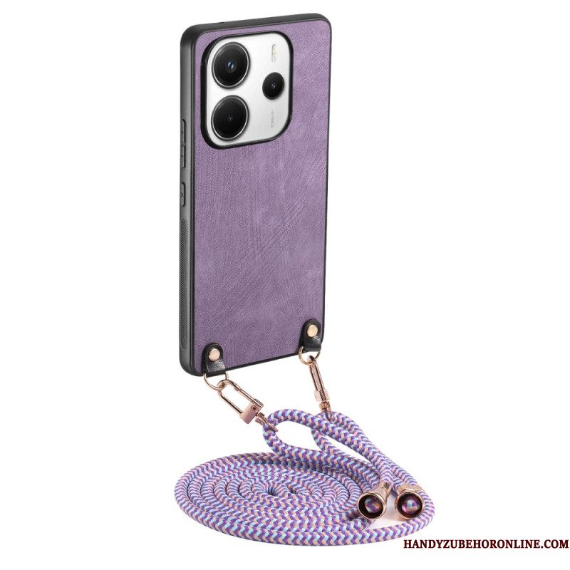 Hoesje Xiaomi Redmi Note 14 5g Suède-effect Bescherming Hoesje