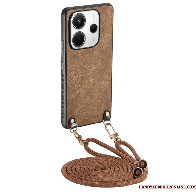Hoesje Xiaomi Redmi Note 14 5g Suède-effect Bescherming Hoesje