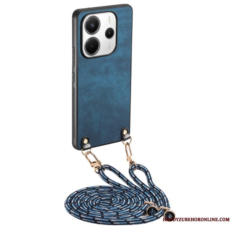 Hoesje Xiaomi Redmi Note 14 5g Suède-effect Bescherming Hoesje