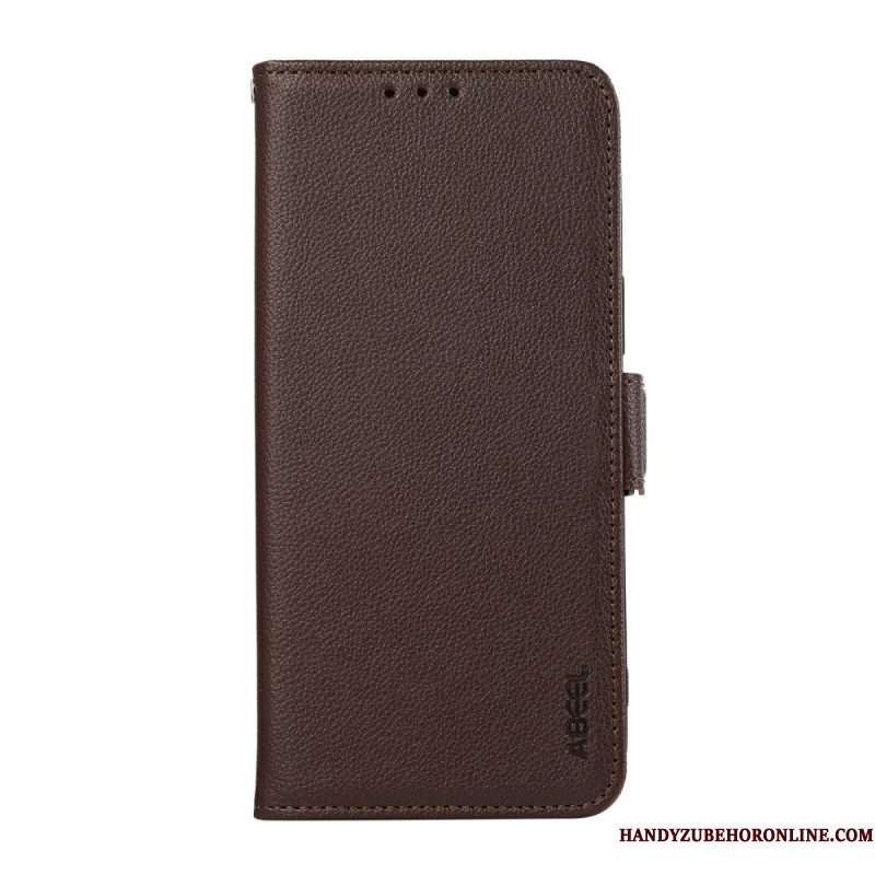 Hoesje Xiaomi Redmi Note 14 Pro 4g Abeel-leer Effect