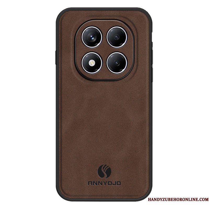 Hoesje Xiaomi Redmi Note 14 Pro 4g Annyojo Leerlook Bescherming Hoesje