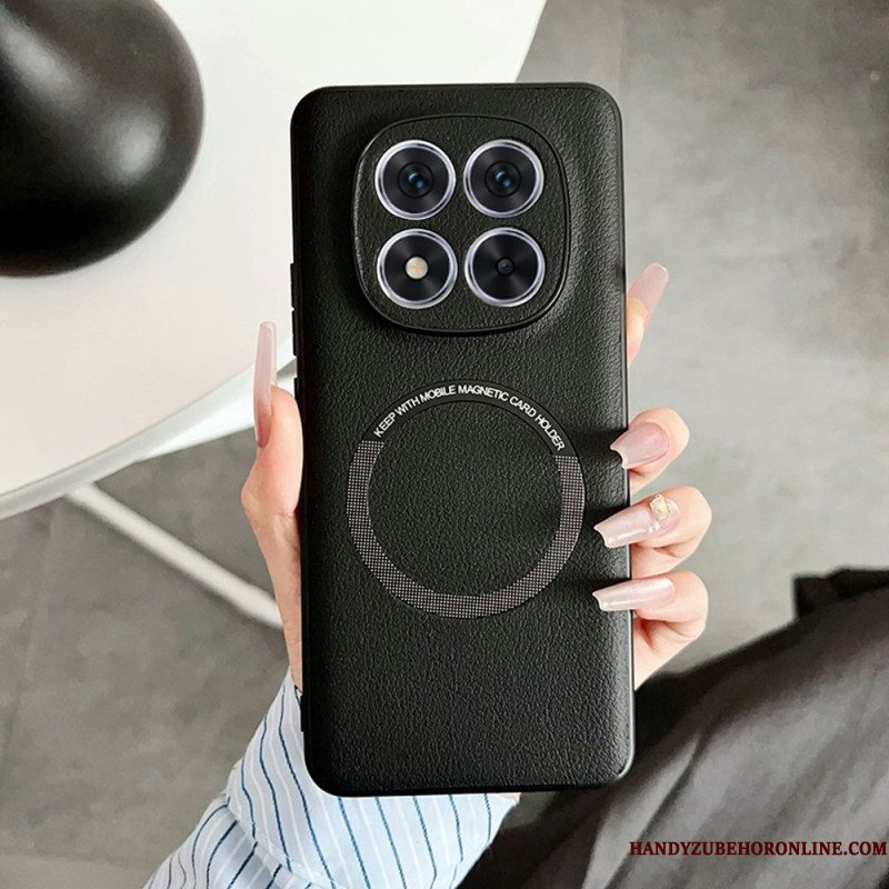 Hoesje Xiaomi Redmi Note 14 Pro 5g Magsafe-compatibel Leer-effect