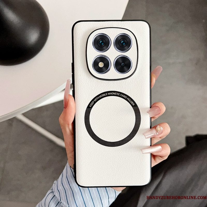 Hoesje Xiaomi Redmi Note 14 Pro 5g Magsafe-compatibel Leer-effect