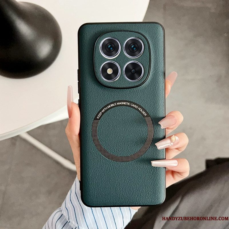 Hoesje Xiaomi Redmi Note 14 Pro 5g Magsafe-compatibel Leer-effect
