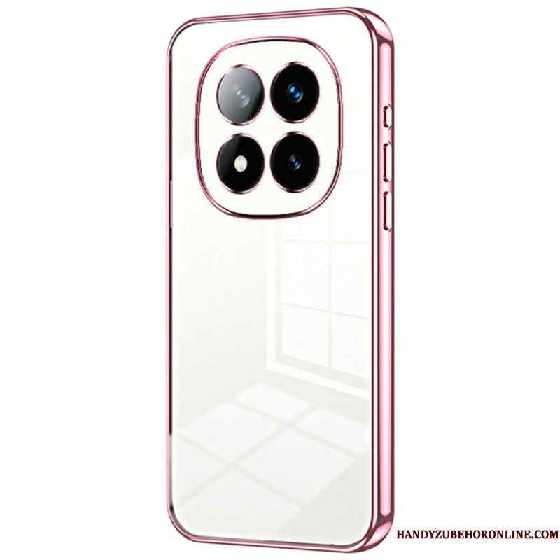 Hoesje Xiaomi Redmi Note 14 Pro Plus 5g Gegalvaniseerd Frame Bescherming Hoesje