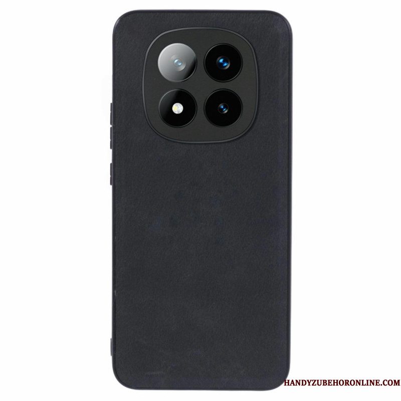 Hoesje Xiaomi Redmi Note 14 Pro Plus 5g Textuur Met Leereffect