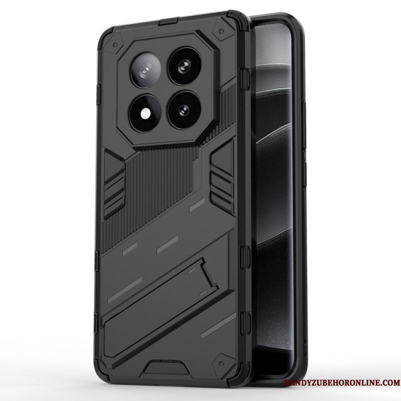 Hoesje Xiaomi Redmi Note 14 Pro Plus 5g Verwijderbare Handsfree Standaard Met Twee Standen