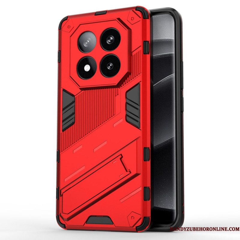 Hoesje Xiaomi Redmi Note 14 Pro Plus 5g Verwijderbare Handsfree Standaard Met Twee Standen