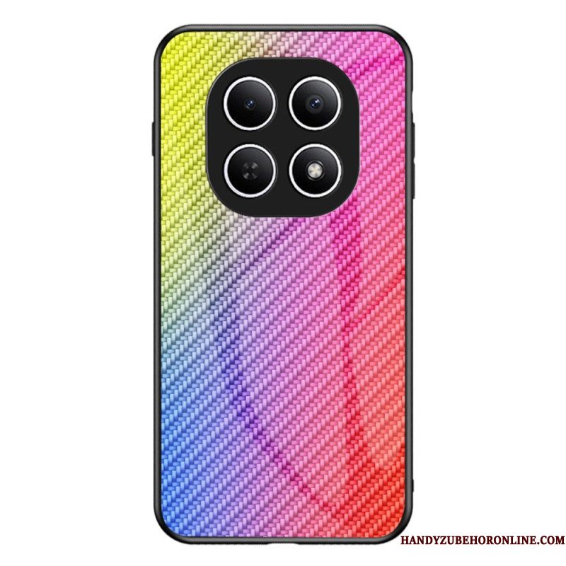 Hoesje Xiaomi Redmi Note 15 5g Gehard Glas Met Koolstofvezel Bescherming Hoesje