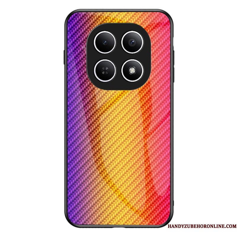 Hoesje Xiaomi Redmi Note 15 5g Gehard Glas Met Koolstofvezel Bescherming Hoesje