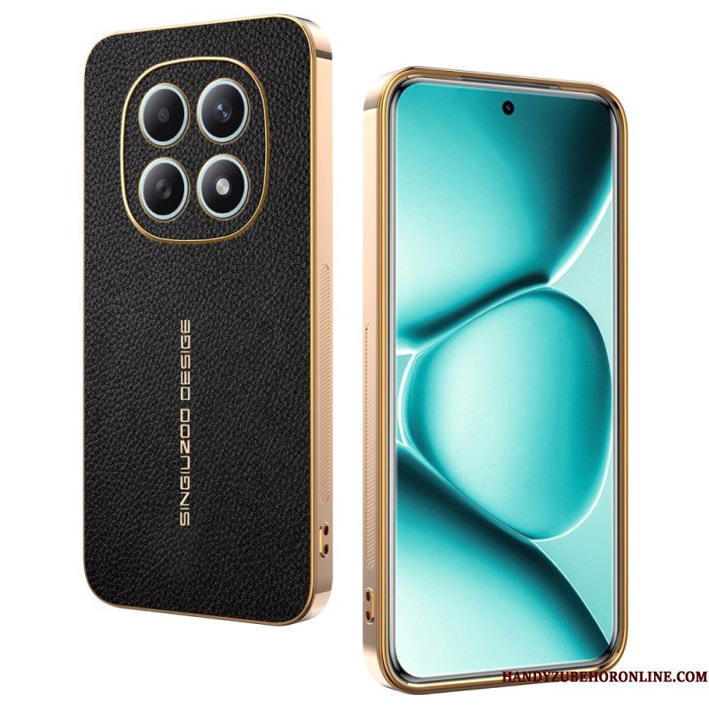 Hoesje Xiaomi Redmi Note 15 5g Krasbestendige Lychee-textuur Bescherming Hoesje