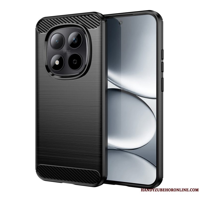 Hoesje Xiaomi Redmi Note 15 Pro 5g Geborsteld Koolstofvezel Bescherming Hoesje