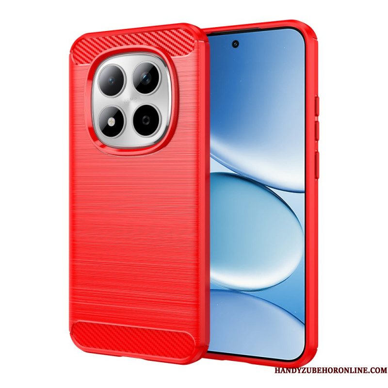 Hoesje Xiaomi Redmi Note 15 Pro 5g Geborsteld Koolstofvezel Bescherming Hoesje
