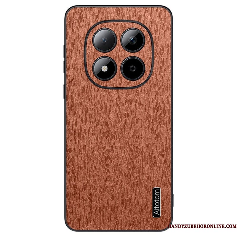 Hoesje Xiaomi Redmi Note 15 Pro 5g Houtstructuur Bescherming Hoesje