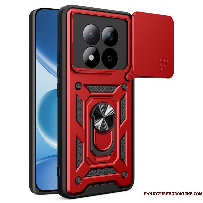 Hoesje Xiaomi Redmi Note 15 Pro 5g Schuifbare Cameracover En Standaard