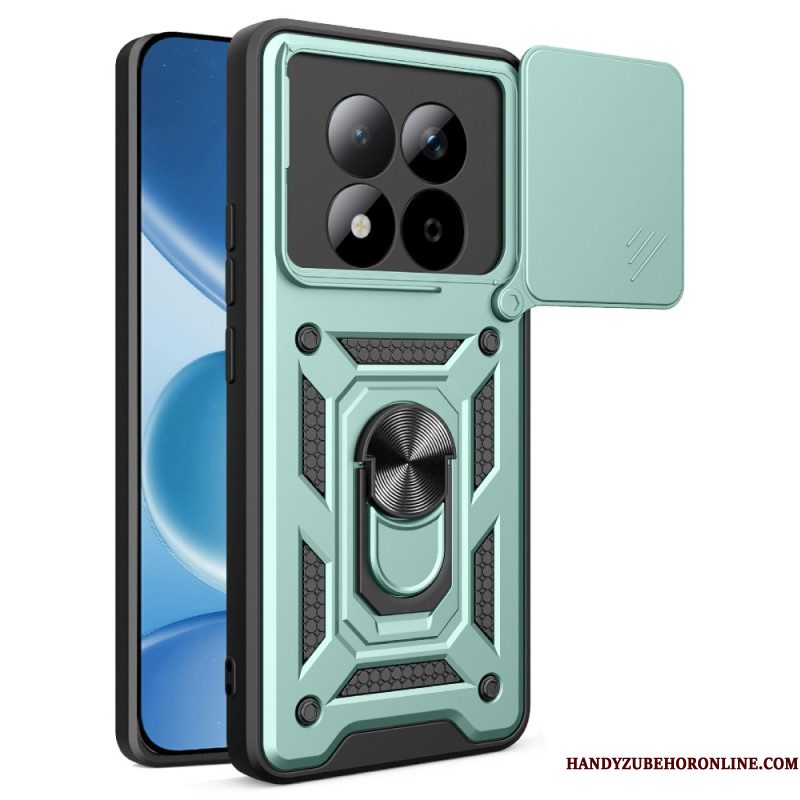 Hoesje Xiaomi Redmi Note 15 Pro 5g Schuifbare Cameracover En Standaard