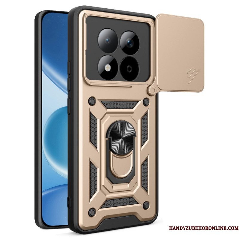 Hoesje Xiaomi Redmi Note 15 Pro 5g Schuifbare Cameracover En Standaard