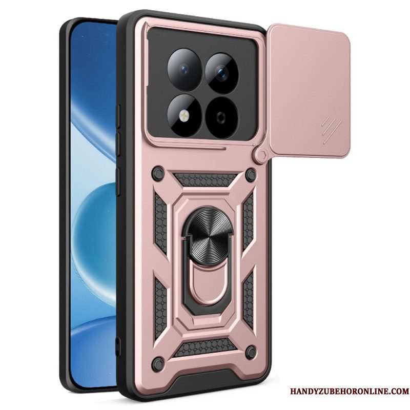 Hoesje Xiaomi Redmi Note 15 Pro 5g Schuifbare Cameracover En Standaard
