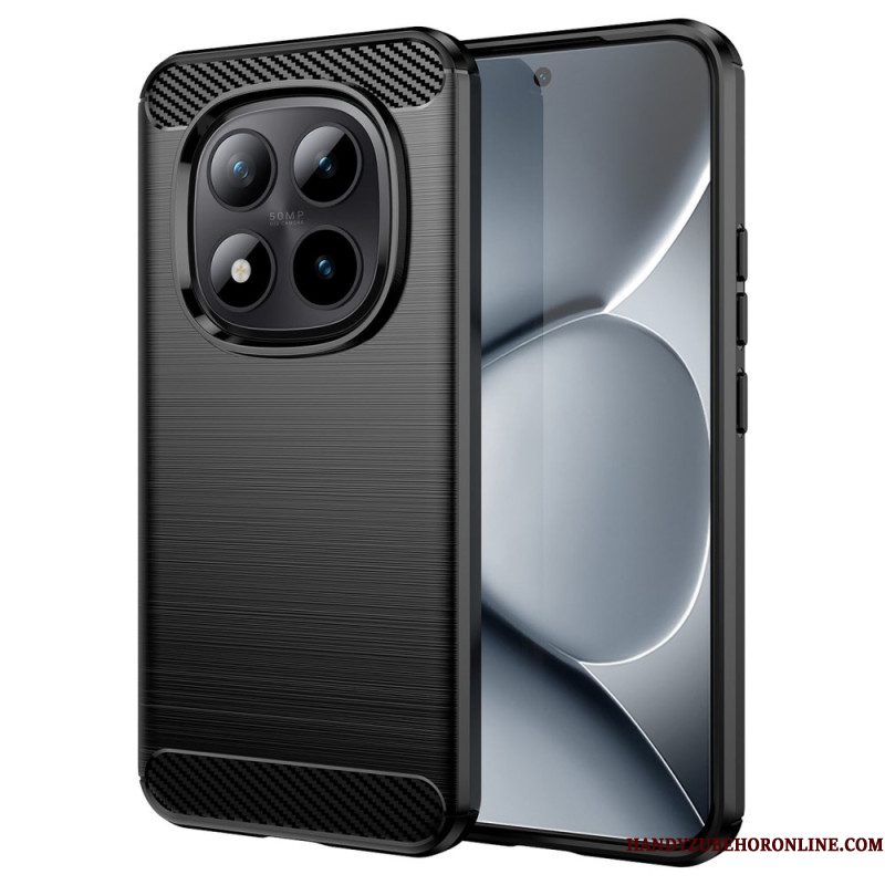 Hoesje Xiaomi Redmi Note 15 Pro Plus 5g Geborsteld Koolstofvezel