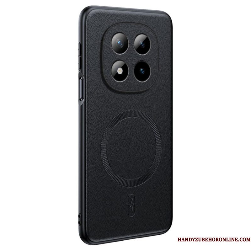 Hoesje Xiaomi Redmi Note 15 Pro Plus 5g Magnetisch Leereffect Bescherming Hoesje