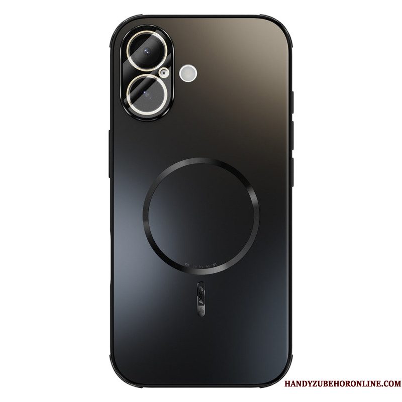 Hoesje iPhone 17 Abeel Met Magnetisch Glaseffect Bescherming Hoesje