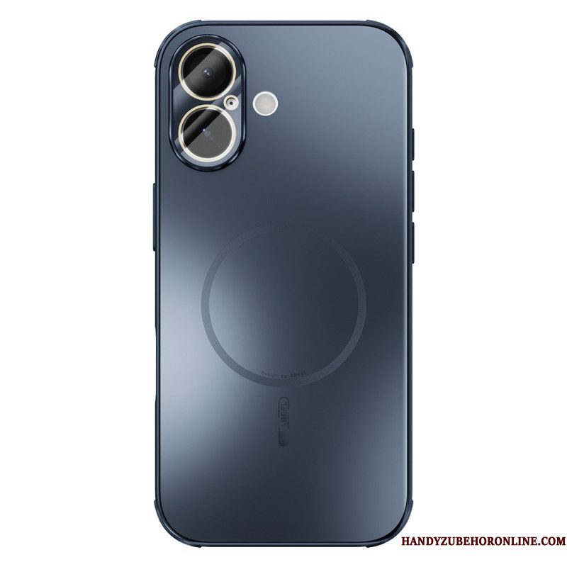Hoesje iPhone 17 Abeel Met Magnetisch Glaseffect Bescherming Hoesje