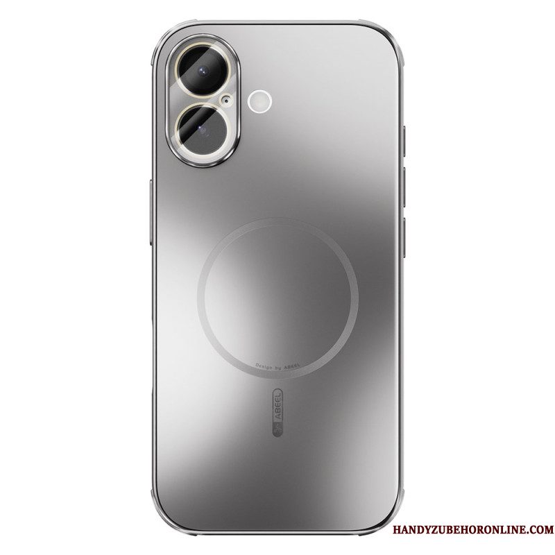 Hoesje iPhone 17 Abeel Met Magnetisch Glaseffect Bescherming Hoesje