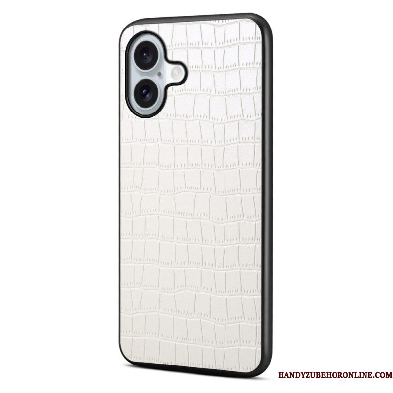 Hoesje iPhone 17 Krokodillenleerstructuur