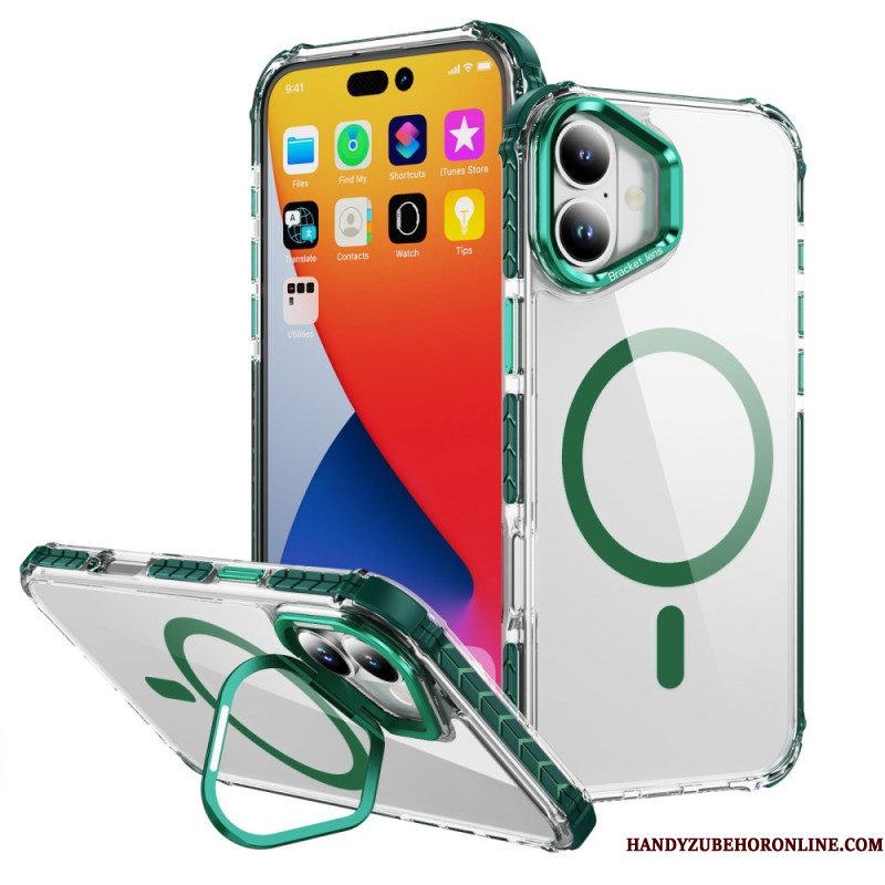Hoesje iPhone 17 Magsafe-compatibele Steun En Lensbescherming