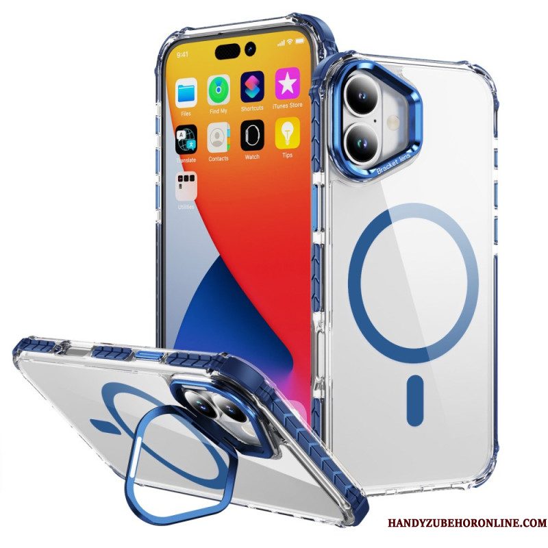 Hoesje iPhone 17 Magsafe-compatibele Steun En Lensbescherming