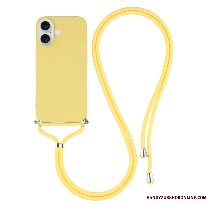 Hoesje iPhone 17 Met Klassiek Koord