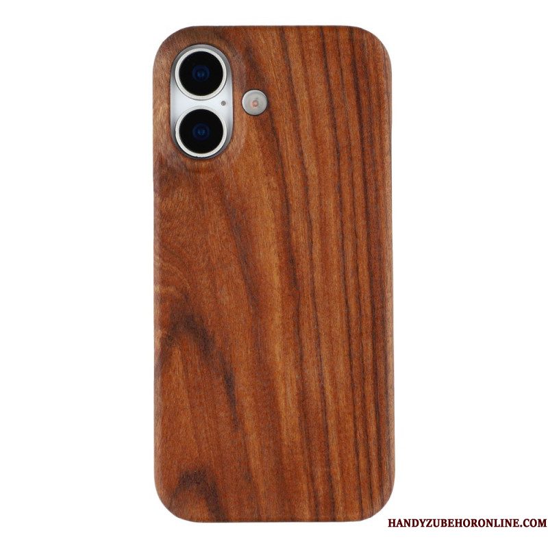 Hoesje iPhone 17 Natuurlijk Hout Bescherming Hoesje